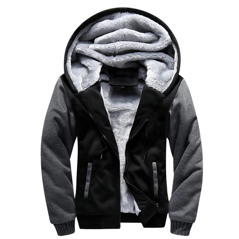 Mens Jacket Camouflage Thicken Winter Jackets for Men Fleece Long Sleeve Coat Man Casual Hoodies Streetwear Coats 241018