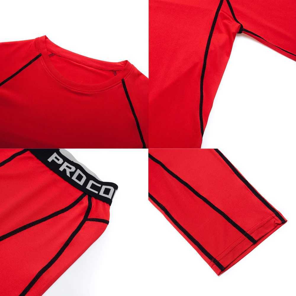 Mens Thermal Underwear Mens Compression Sport Thermal Underwear Tracksuits Joggers Training Fitness Gym Long Johns Rashguard Clothes Running Set Me Y2