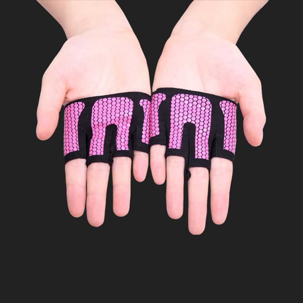Four finger womens exercise gloves Fitn gym yoga exercise palm protector exercise glovesW241018