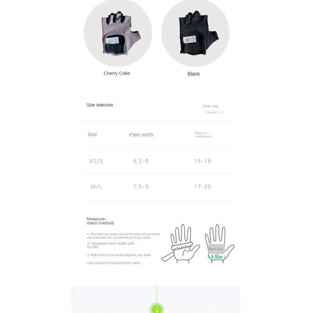 Sports yoga gloves fitness outdoor sports anti slip and shock-absorbing half finger gloves durable and breathableW241018