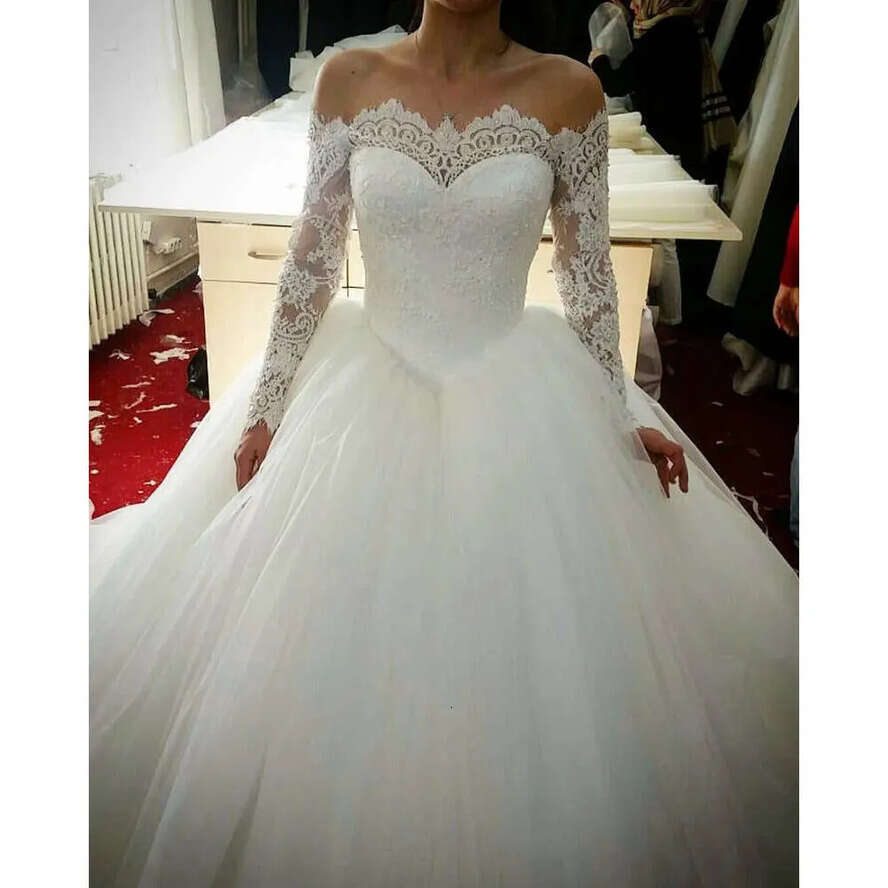 Mermaid Gowns Strapless Custom Picture Bridal Real Made Applique Race Or Length Wedding Dresses Court Train Satin Ruched Tulle Beach Vestido De Noiva