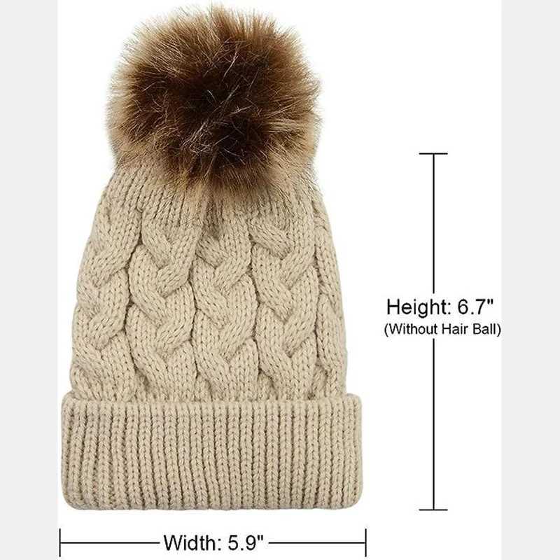 New Autumn Winter Baby Hats For Newborn Knitted Baby Dome Hat Warm Hat For Girls Boy Solid Color Versatile Baby Cap Mother Kids LX241018