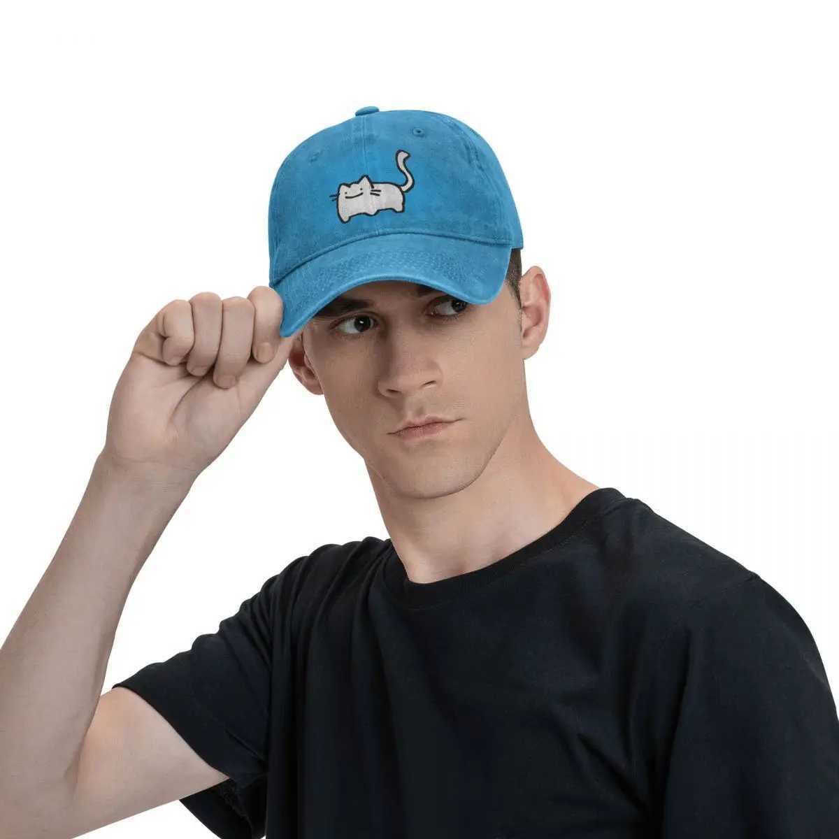 Cat Baseball Caps Peaked Cap Animal Sun Shade Hats for Men WomenX241018