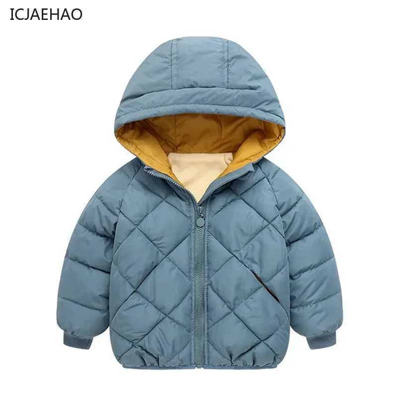 ICJAEHAO Mens Jacket Childrens Zipper Jacket Childrens Hooded Jacket Warm Womens Jacket Fashionable Clothing Paired with Winter M241018