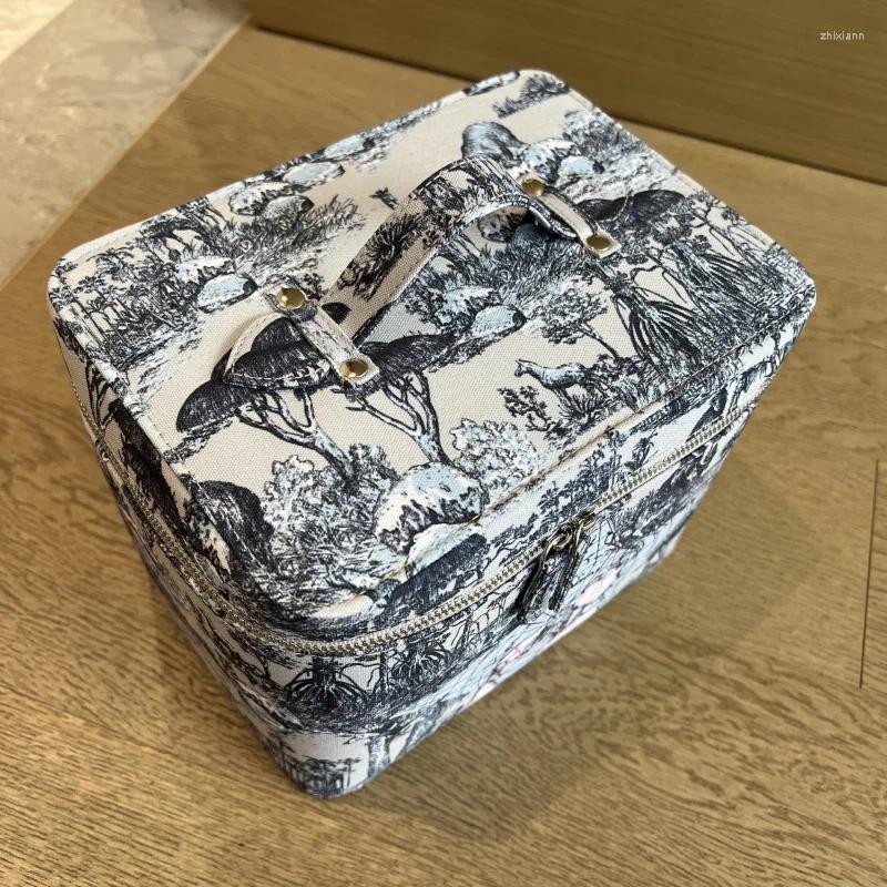 Cosmetic Bags Counter Limited Uroaming Series Points Exchange Portable Dressing Table Storage Bag e380 4