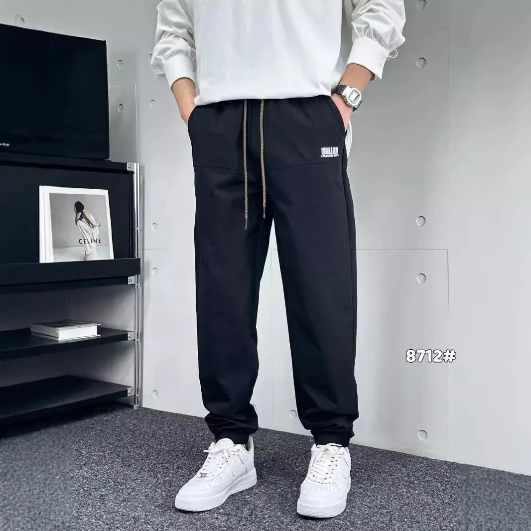 Mens Casual Loose Sports Pants Fitness Gym Running Training Jogging Mountaineering Autumn Trousers For Jogger Clothing 241018