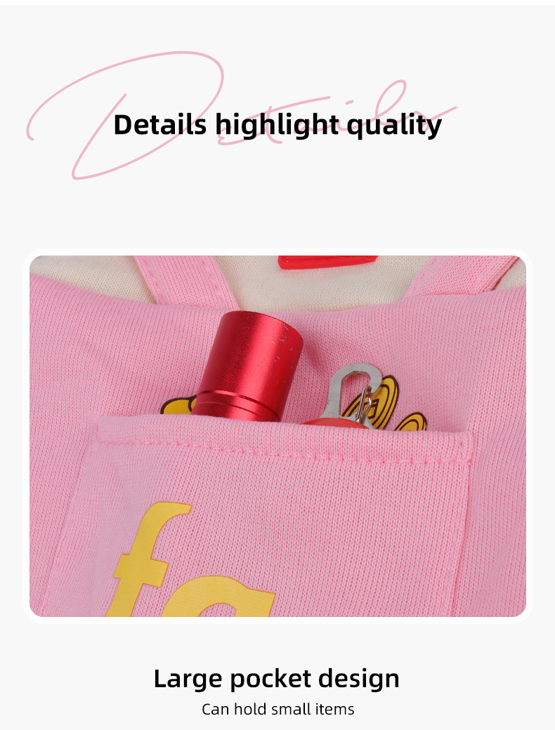New cat clothing for autumn and winter, warm dog hoodie, fake two-piece cloth doll, short fur cartoon windproof pet vest