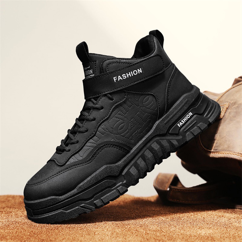 Men's Autumn New Casual Waterproof Thick Soled Martin Boots