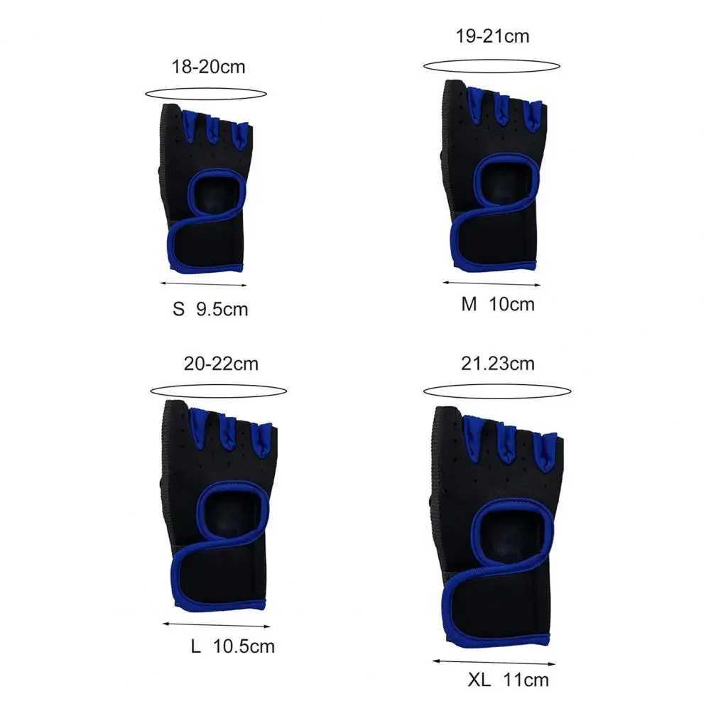 Mens Fitness Gloves Weightlifting Gym Bicycle Yoga Fitness Training Thin Summer Breathable Half Finger GlovesW241018