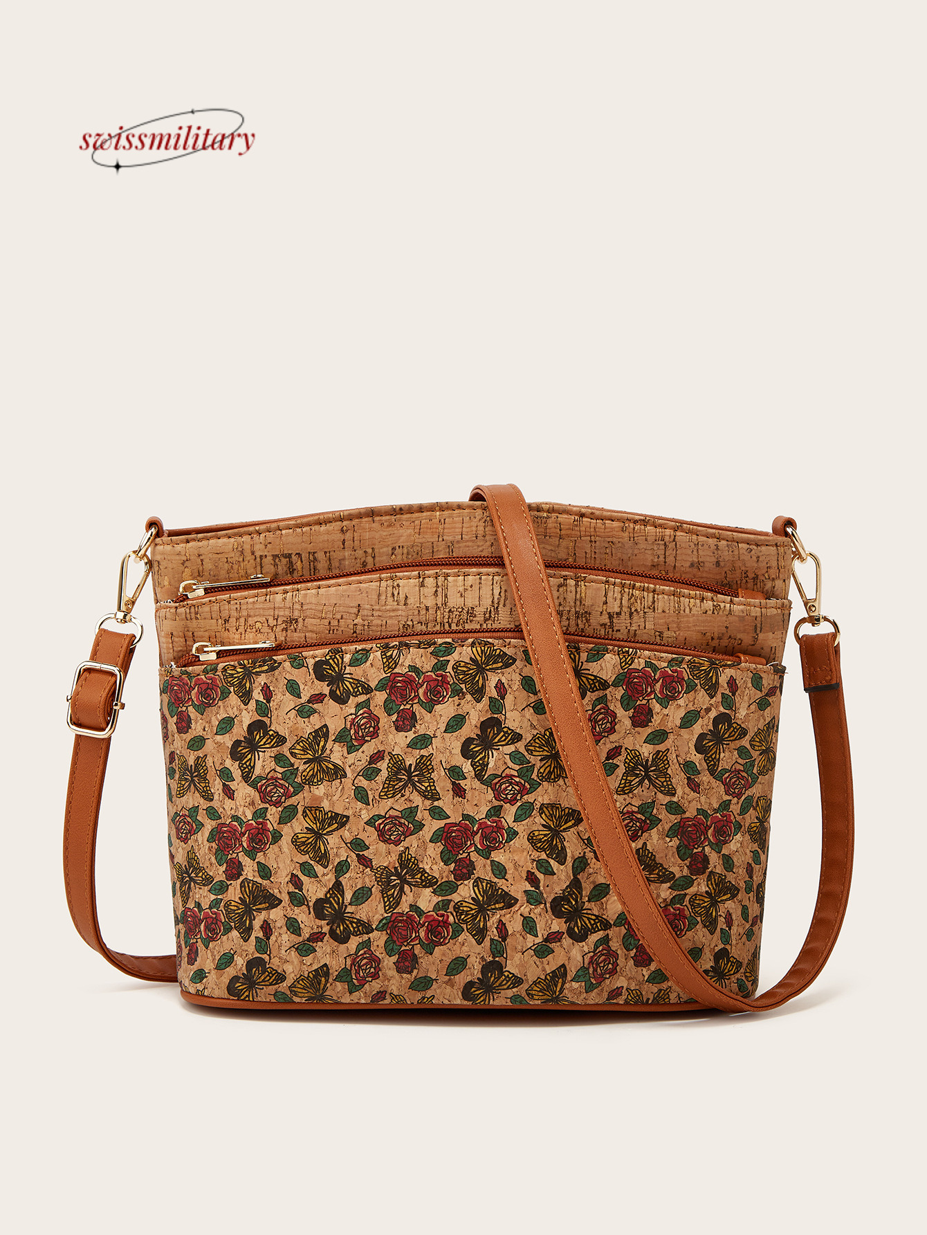 2024 New casual and fashionable women's ethnic style single shoulder crossbody personalized leisure tree leather bag #36 swissmilitary