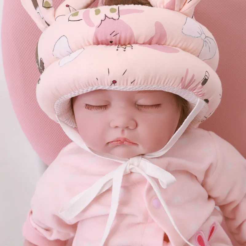 New Baby Safety Helmet Head Protection Hat Toddler Anti-fall Pad Children Learn To Walk Crash Cap Adjustable Protective Headgear LX241018