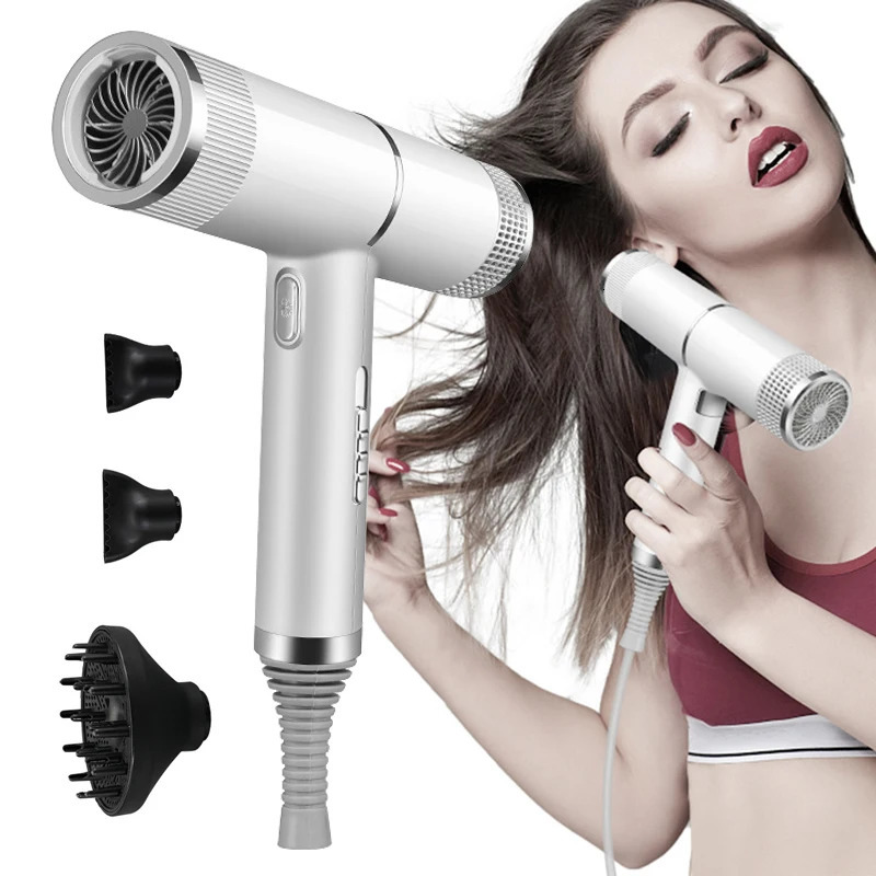 Professional Hair Dryer Infrared Negative Ionic Blow Dryer Cold Wind Salon Hair Styler Tool Hair Blower Electric Blow Drier 241018