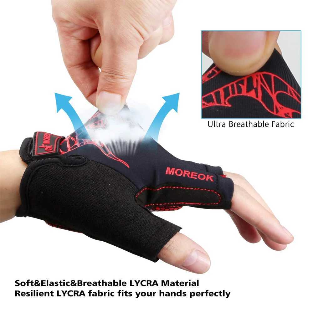 Bike gloves Breathable Bicyc gloves 5MM gel pad mountain bike gloves anti-skid road MTB bicycle sports glovesW241018
