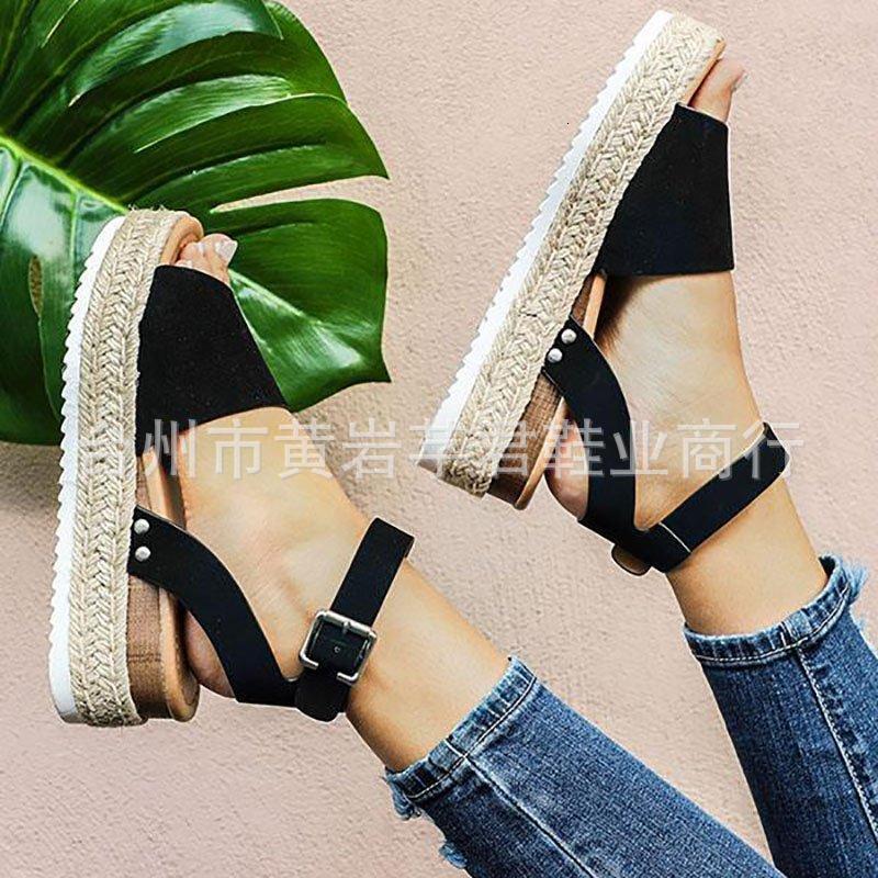 New Ma Sheng Po Heel Light Bubble Bottom Large Size Fish Mouth Sandals For Women Ddmythur