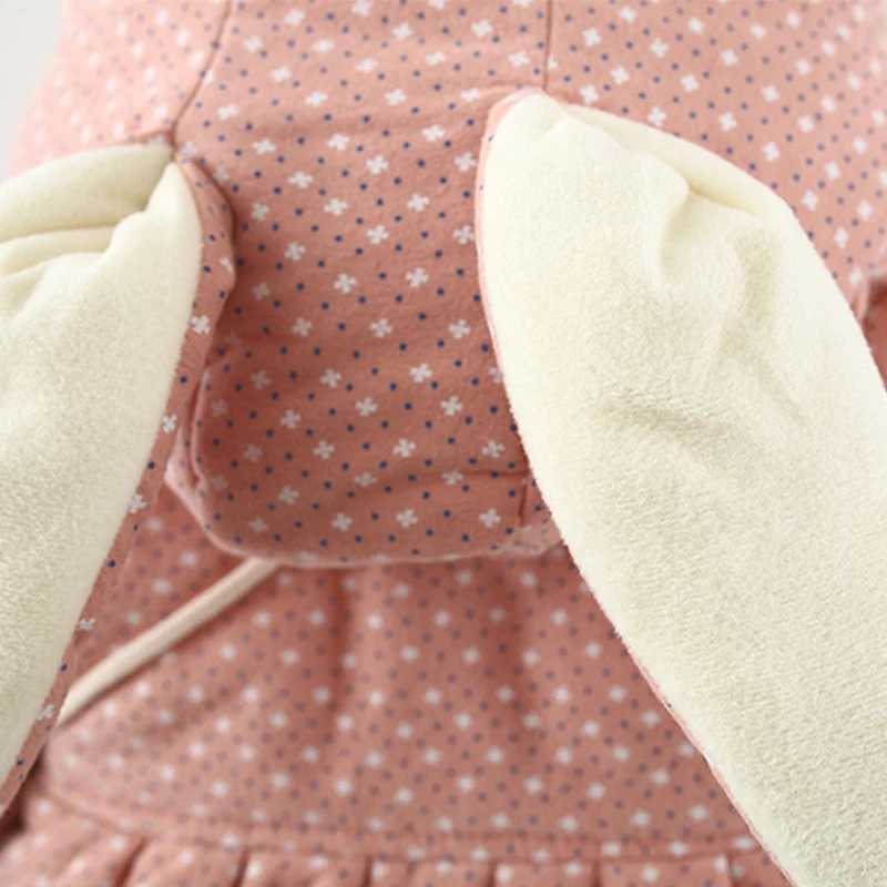 Childrens Jacket Winter Girls Korean Fashion Point Hoodie Thick Pink Cute Preschool Coat Baby Clothing Newborn Clothing BC1642-1 M241018