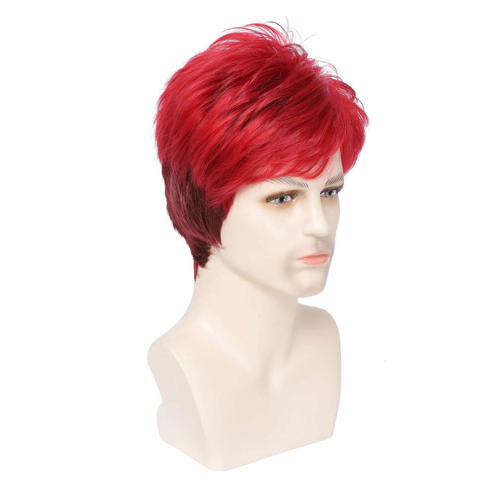 New High Temperature Silk Fluffy Short Roll Wig Cover