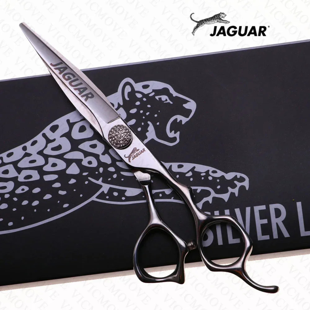 6 hair scissors Professional Hairdressing scissors set CuttingThinning Barber shears High quality Silver styles 241018
