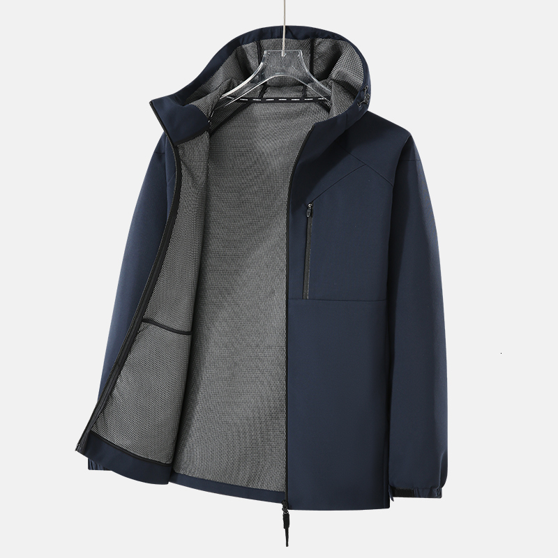 Waterproof Military Autumn Outdoor Baseball Bomber Business Coat Men's Windbreaker Hiking Caual Clothes 2024 Jacket