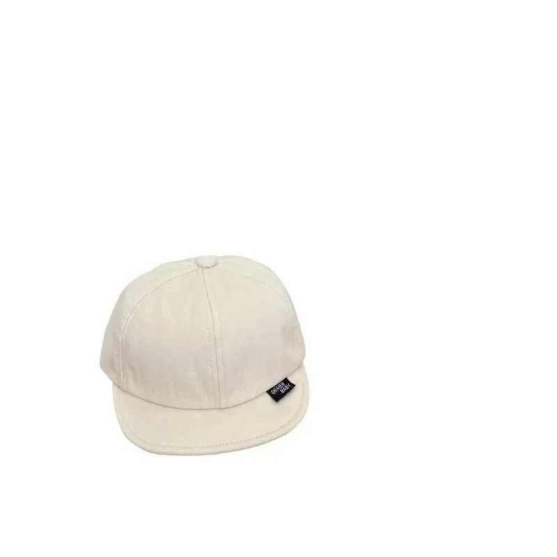 6-36M Baby Baseball Cap Childrens Black White Simple Solid Color Soft Cotton Boys Girls Hats Kids Big Brimmed Adjustable Hats LX241018