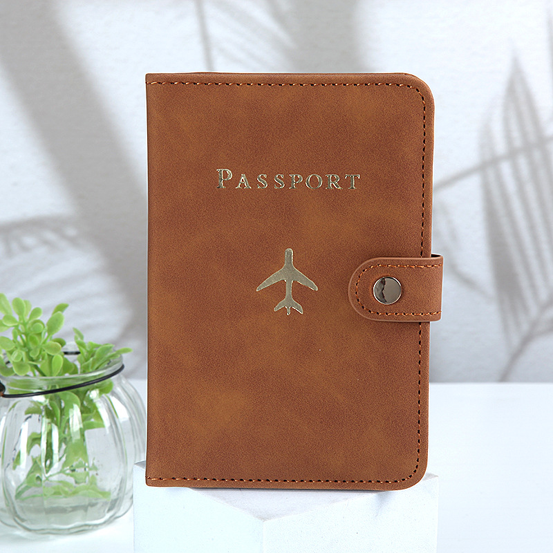 Passport Holder Cover Classic Travel Wallet Card Holder Pu Leather Wallets for Business Style