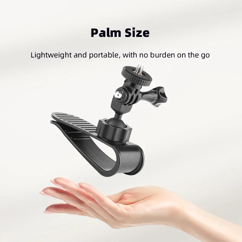 Sports Camera Accessories Panoramic Camera Car Bracket Invisible Sunshade Bracket Car Clip