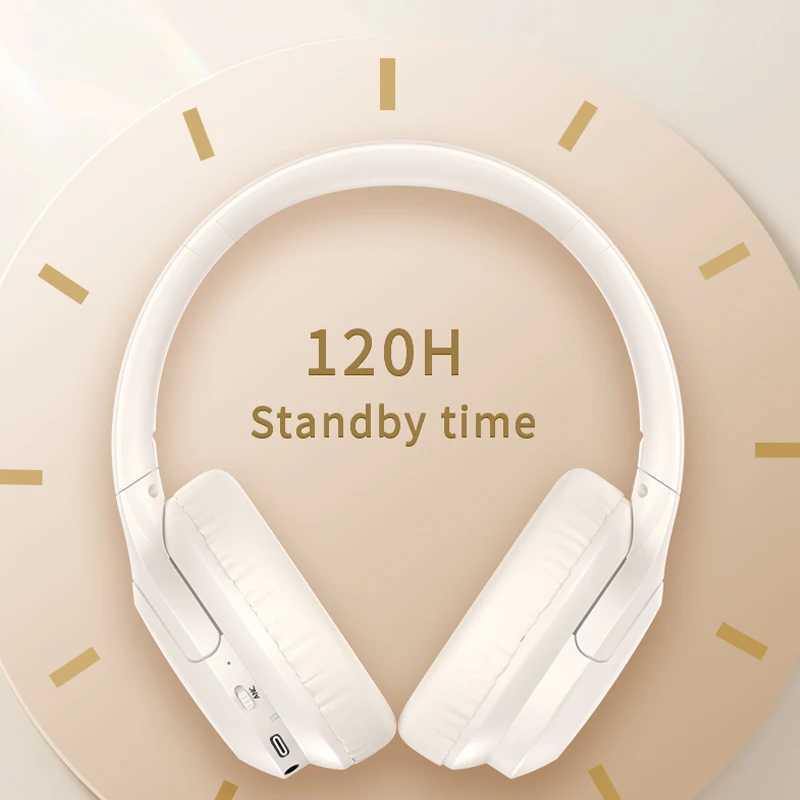 Headphones PARAMITA ANC Noise Canceling Headphones A1 Wireless Bluetooth Headphones BT5.3 400mAh Over-Ear Foldable for Sports Work Games Z241018