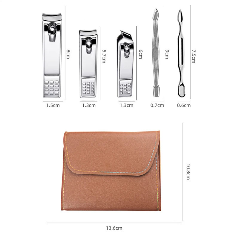 Sunshine High Quality Nail File Nail Scissors Clipper Manicure Pedicure Kit Convenient to Use Manicure Set Sturdy for Travelling 241017