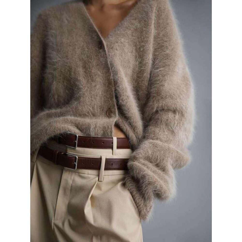 2024 Autumn Elegant Long Sleeve Sweater Women New Single-Breasted Female Casual Cardigan Soft Flexible Knitted Outwear Winter
