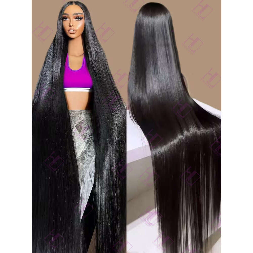 Bone Straight Inch Lace Front Wig x HD Frontal Human Hair Brazilian Hd Glueless For Women al