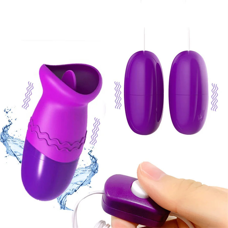 Multi speed tongue licking vibrator USB vibrating egg GSpot massage clitoral stimulator female sex toy 241009