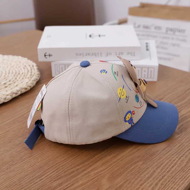 Baby Cap for Boys Girl Cute Bear Doll Adjustable Baseball Hat Children Spring Summer Outdoor Sunshade Casual Hats 2-3Y LX241018