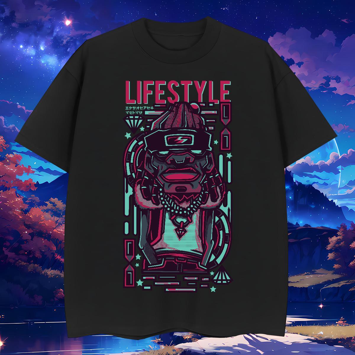 Soft T shirt 230g 100% Cotton ET Hip Hop Street White Plus Size Breathable Crew Neck Tshirts 2024 DIY Tops Shirt