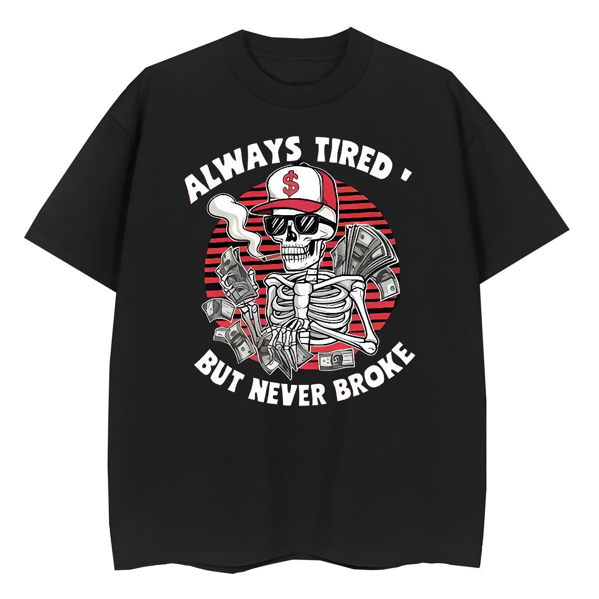 Casual New Women T Shirts 230g Cotton Breathable Crew Neck Summer Casual smoking Unisex Tshirts Designer Anime Oversized Tees Shirts