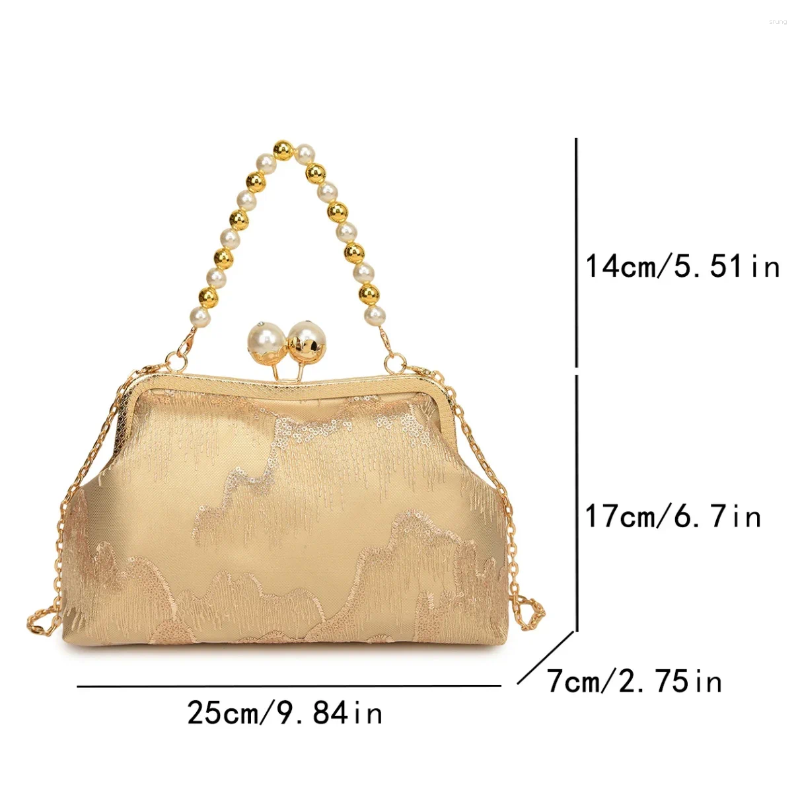 Evening Bags Red Wedding Purse Fashion Party Clutch Bag For Women Designer Lace Handbag Brand Shell Clip Crossbody Small