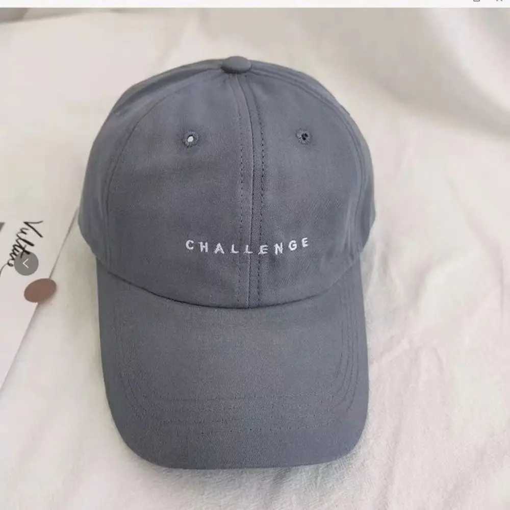 CHALLENGE Baseball Caps for Women Men Spring Summer Letter Embroidery Sun Snapback Visors Cap Casual Hip Hop Dad HatsX241018