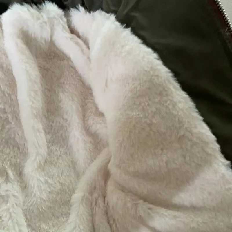 Coat Childrens Winter Clothing New Cotton Boys Fashion Girls Baby Plush Thickened Keep Warm Jacket Loose and Simple M241018