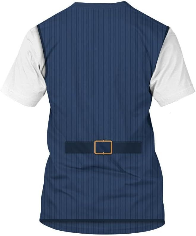 Mens T shirt Men's Tuxedo Shirts Suit Shirt Funny Blue T-Shirt Novelty Tux Tee Clothing tee Casual tops summer clothes breathable