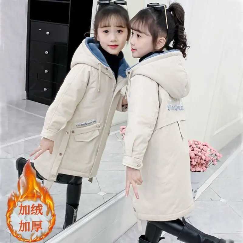 Womens baby jacket outerwear classic thick warm winter and autumn top cotton youth wool childrens clothing M241018