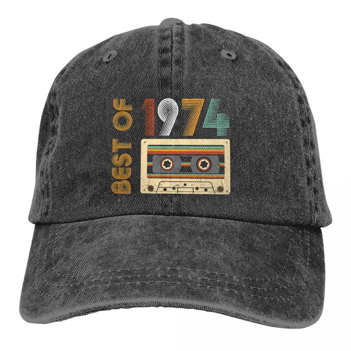50 Years Old Baseball Caps Peaked Cap Since 1974 50th Birthday Sun Shade Hats for Men WomenX241018
