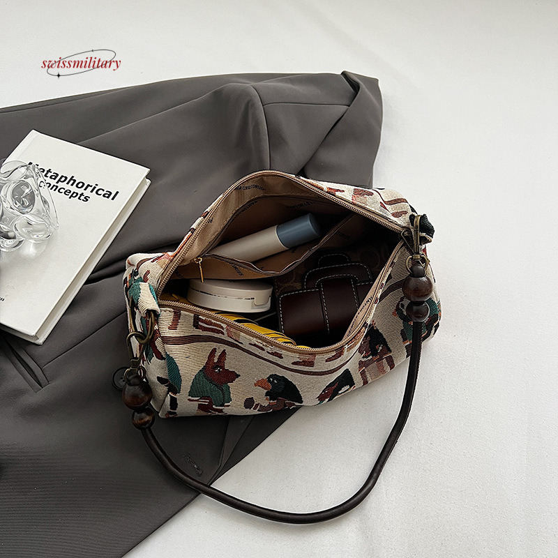 Tribal Personalized Small Fun Pharaoh Handbag Bohemian Style Shoulder Casual Underarm Bag #21 swissmilitary