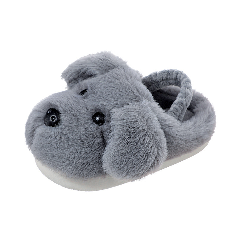 Comfortable Autumn Cotton Slippers for Girls and Boys Ages 1-3 - Cozy Home Shoes