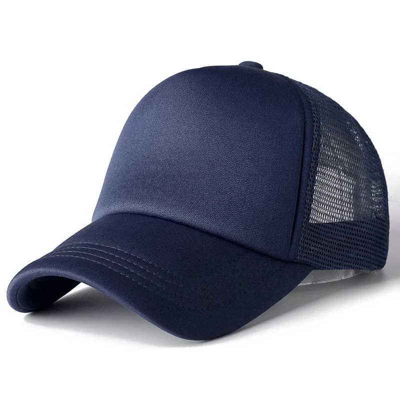 Unisex Cap Men Casual Plain Mesh Baseball Cap Adjustable Snapback Hats for Women Men Hat Hip Hop Trucker Cap Streetwear Dad HatsX241018
