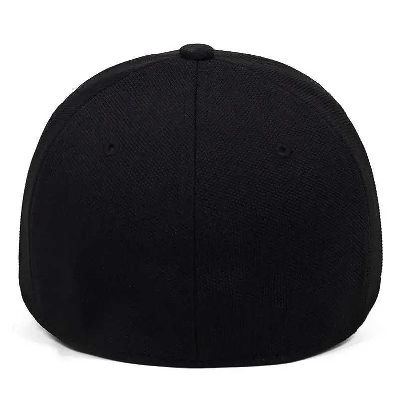 Summer Breathable Stretch Hats Fitted Solid Color Baseball cap Outdoor sports golf Caps for Women Men Hip HopX241018