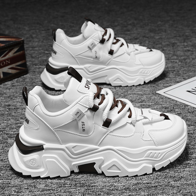 Men's Autumn New Korean Version Thick Soled Fashionable Versatile Casual Shoes