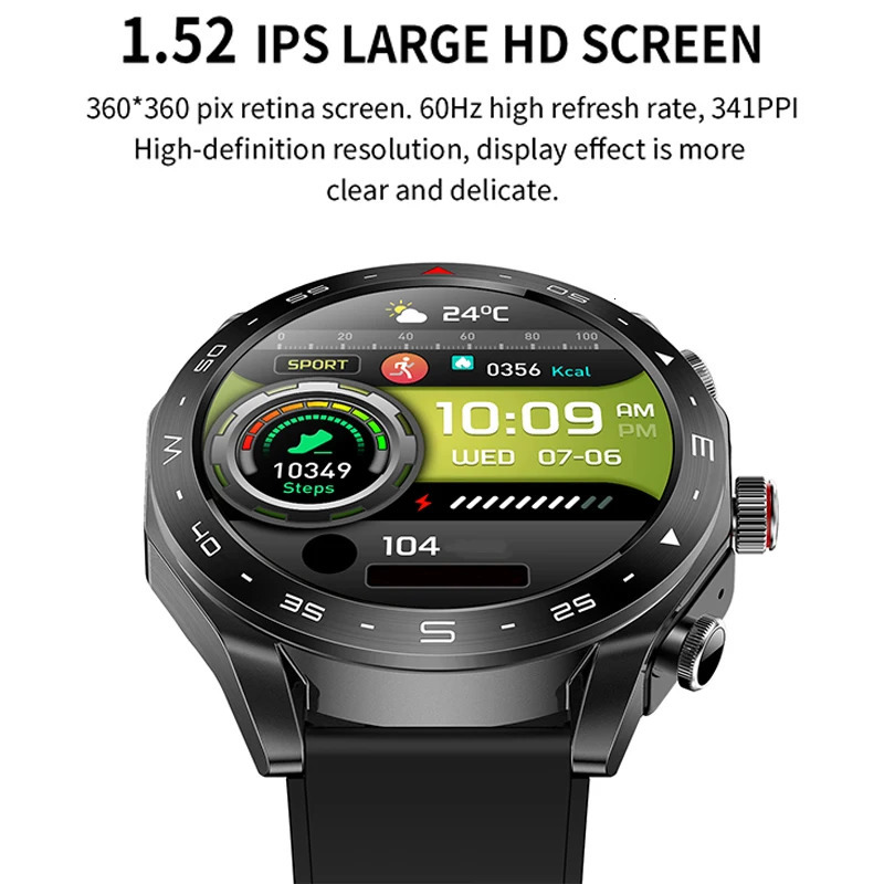 Smart Watch TWS 2in1 Bluetooth Earphones HIFI 9D Sound Quality Male and Female Health Exercise Tracker 241009