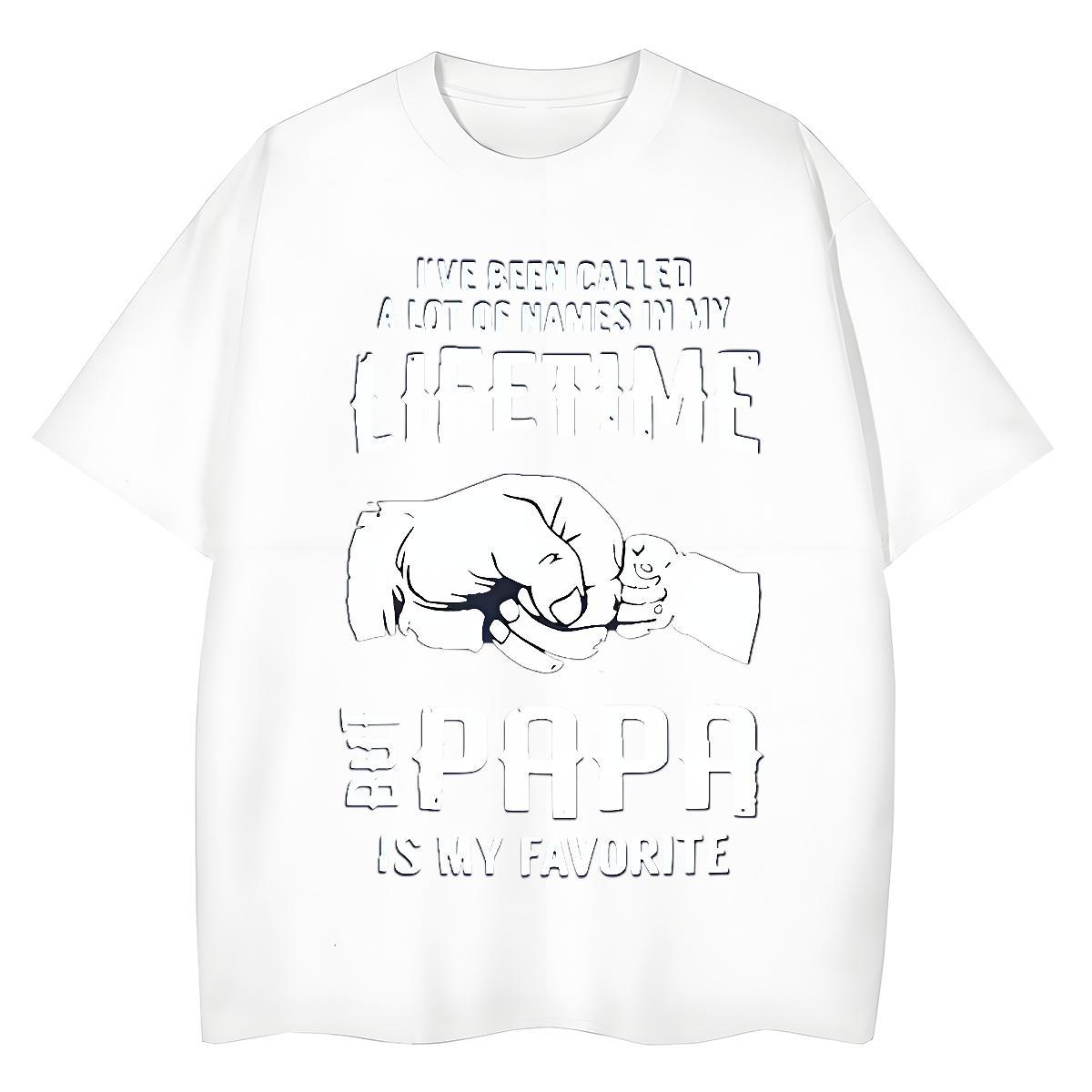 Classic Womens T Shirts 230g Cotton Round Neck Short Sleeve Street hands Women Tees Unisex Graphic Wear