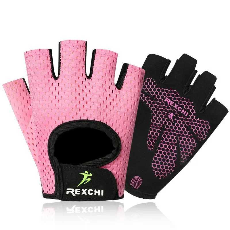 Profound Fitn Gloves Anti slip Yoga Exercise Half Finger Mens Strength Enhancement Hand Protection Bicycle StudioW241018