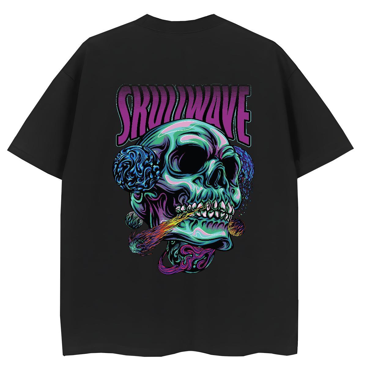 Fashion Womens T Shirts 100% Cotton 230g Breathable Short Sleeve Casual Daily Wear skull Tshirt for Man Woman 5A Floral Print Tops Shirt