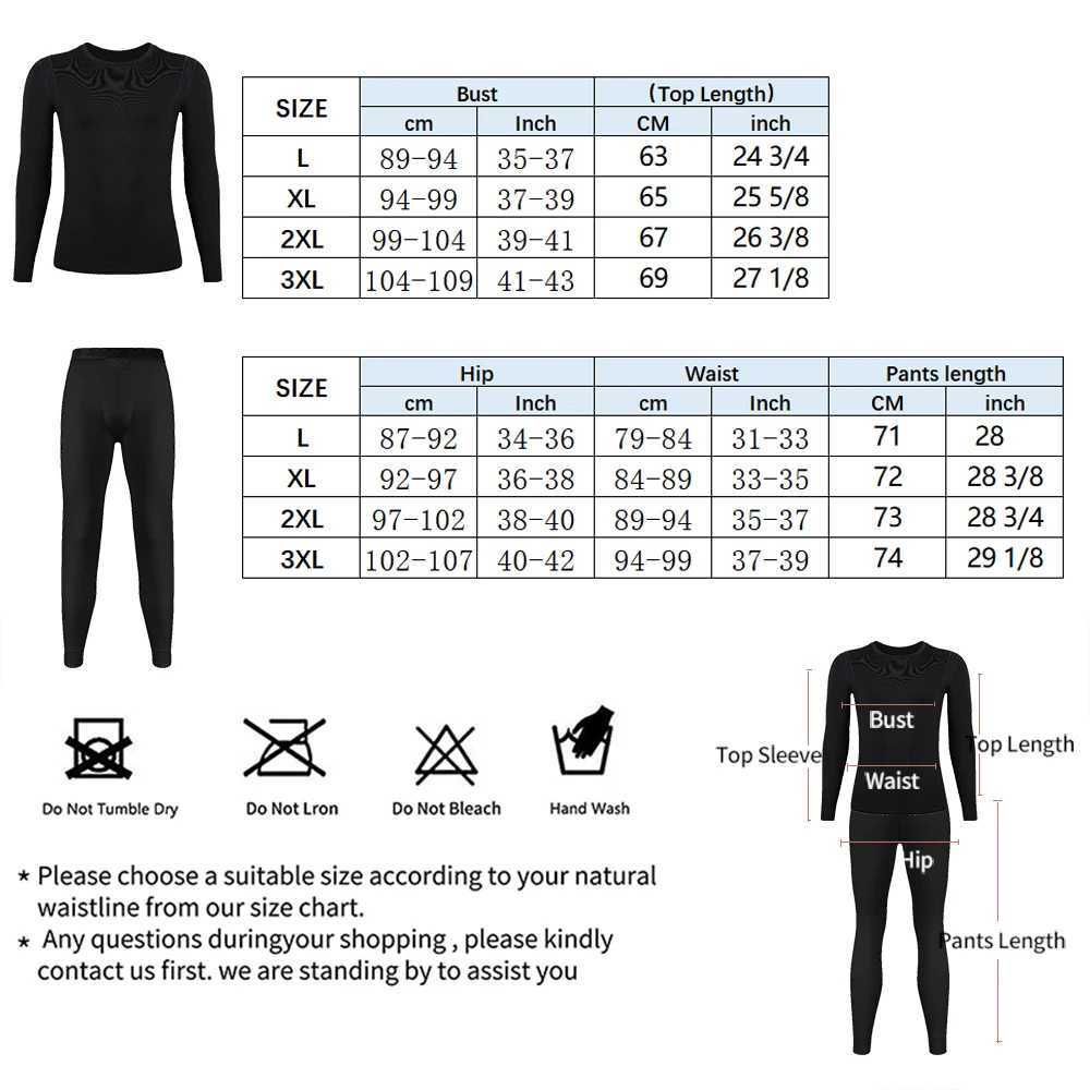 Men's Thermal Underwear Modal Mens Hot Underwear Set Round Neck Long Sleved Top+Trousers Breathable Mesh Autumn Winter Bottom Hot 2PCS Y2410184M5