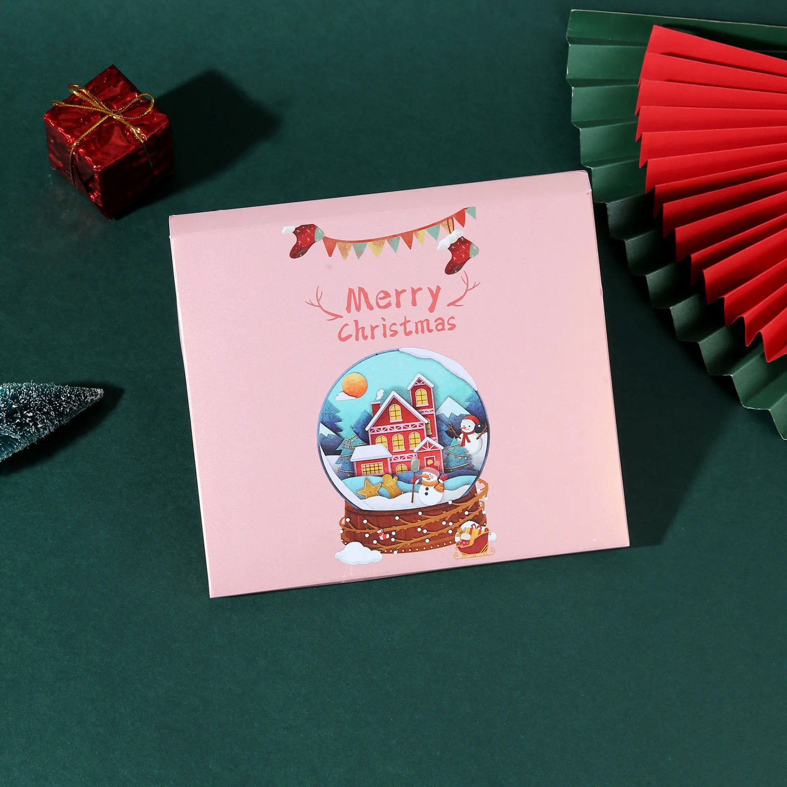 Christmas Arrival 24 Countdown Calendar Gift Box DIY Bracelet Creative Surprise Blind Box Womens Jewelry Set 241018